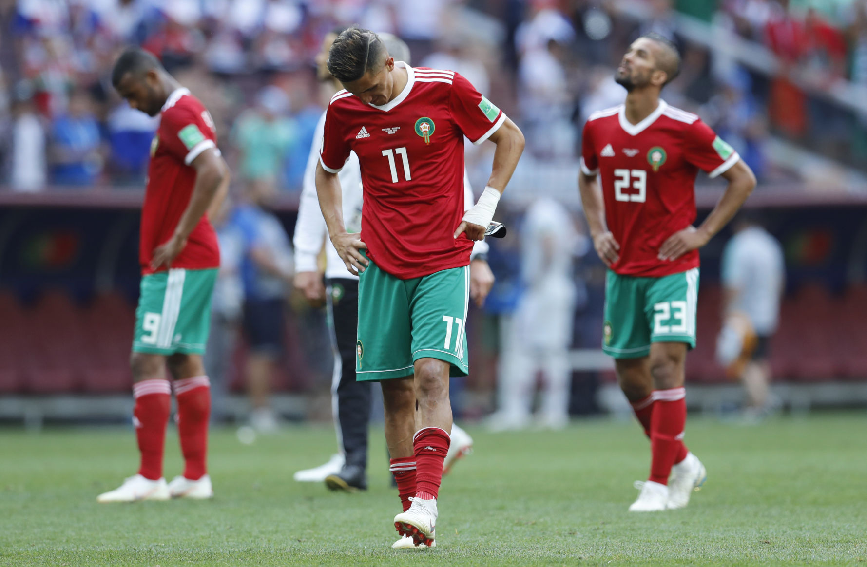 Morocco eliminated